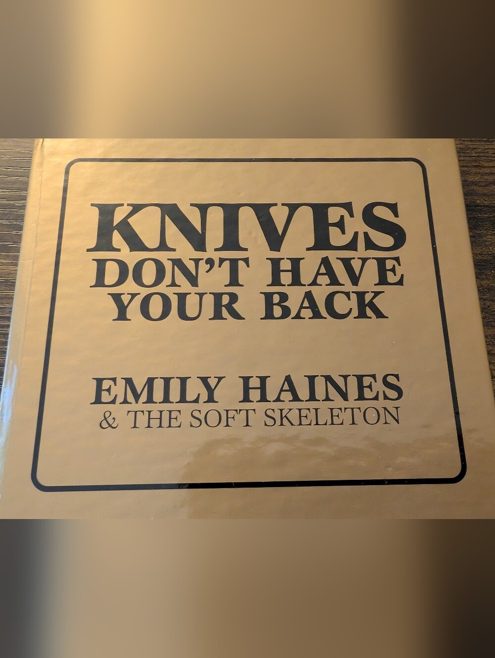 🎶 Emily Haines “Knives Don’t Have Your Back” CD – Indie/Alt, 2006, Clean Copy